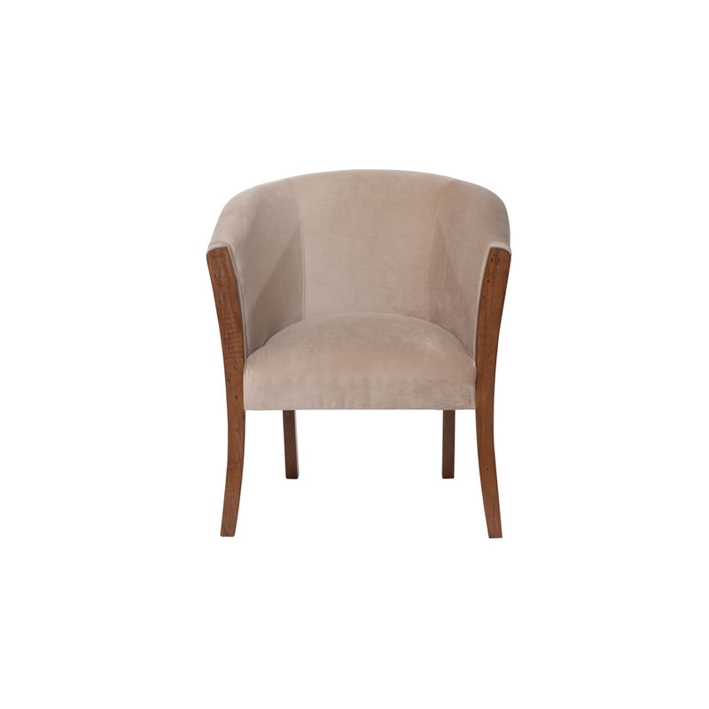 SITIAL LATAM HOME DORTMUND BEIGE TELA VELVET - 2