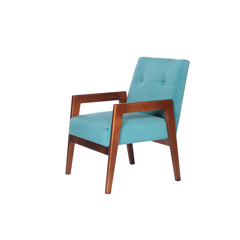 SITIAL LATAM HOME MUNICH TURQUESA TELA VELVET - 2