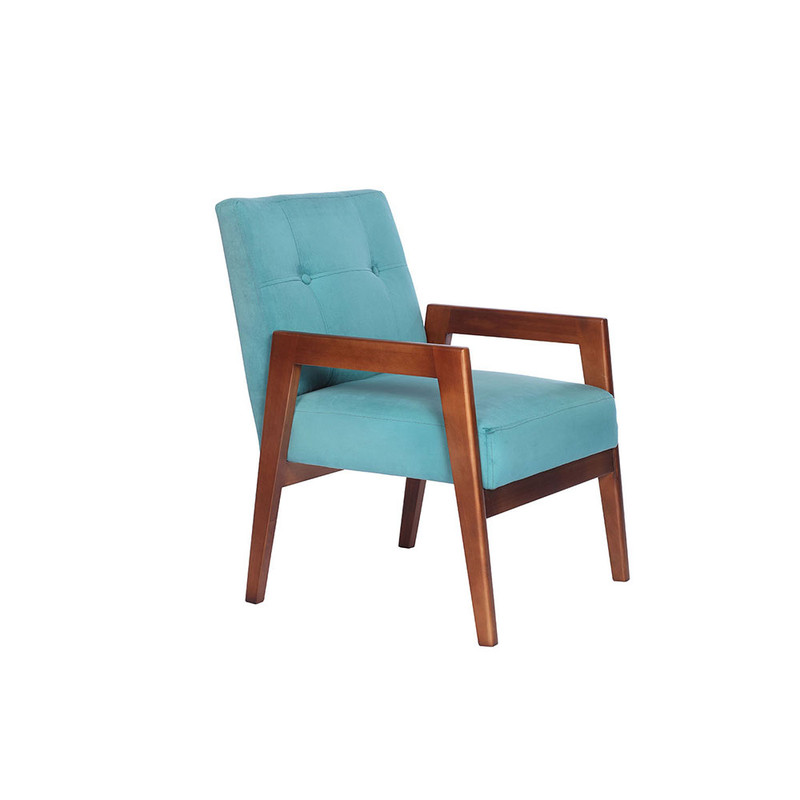 SITIAL LATAM HOME MUNICH TURQUESA TELA VELVET - 3