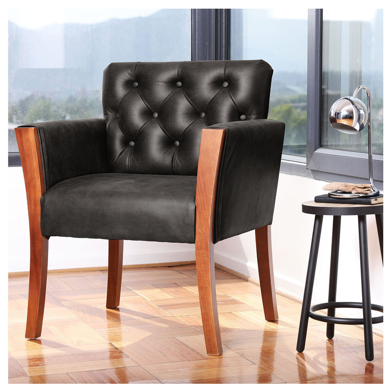 SITIAL LATAM HOME KIEL CUERO NEGRO KENTUCKY - 1