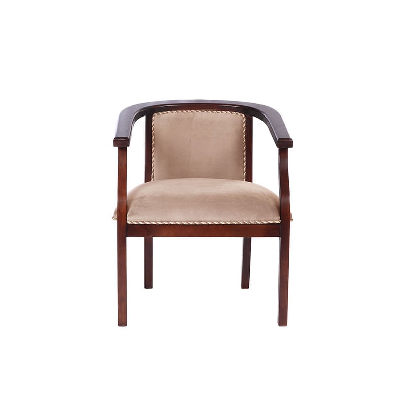 SITIAL LATAM HOME STUTTGART BEIGE TELA VELVET - 1