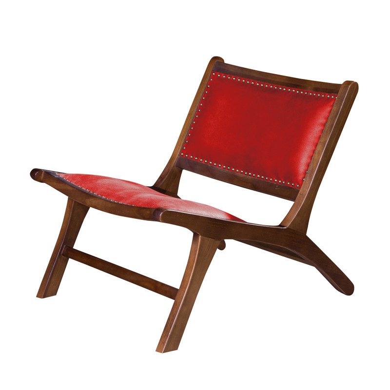 SITIAL LATAM HOME HANNOVER CUERO ROJO KENTUCKY - 1