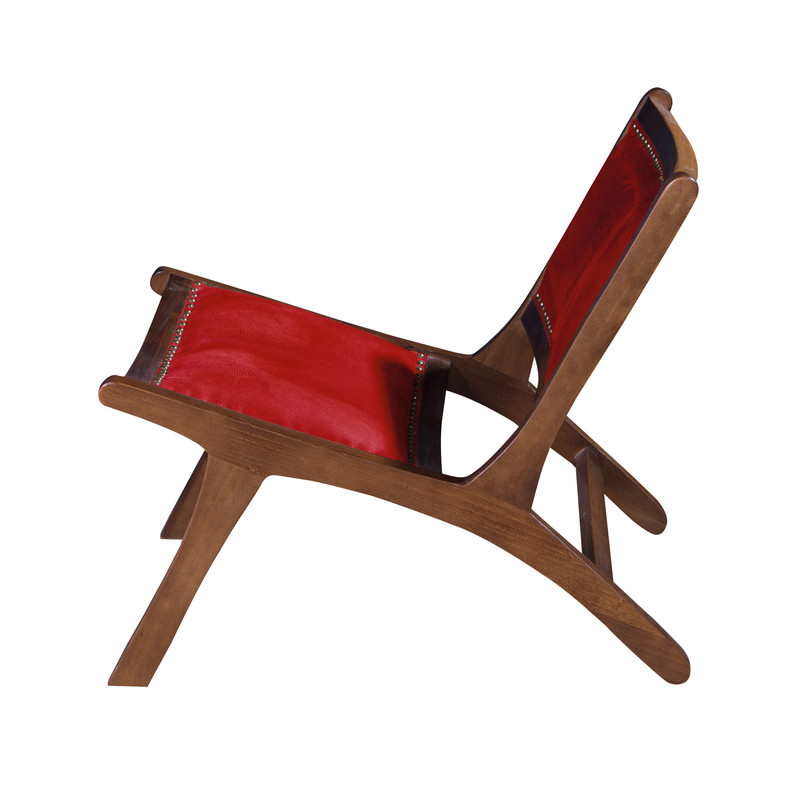 SITIAL LATAM HOME HANNOVER CUERO ROJO KENTUCKY - 3