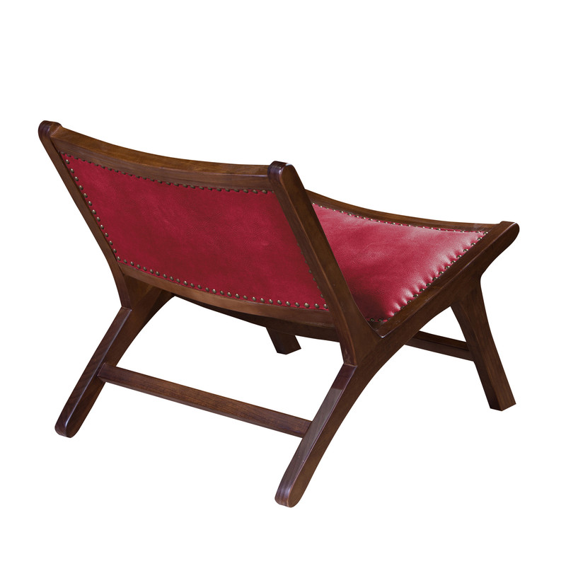 SITIAL LATAM HOME HANNOVER CUERO ROJO KENTUCKY - 4