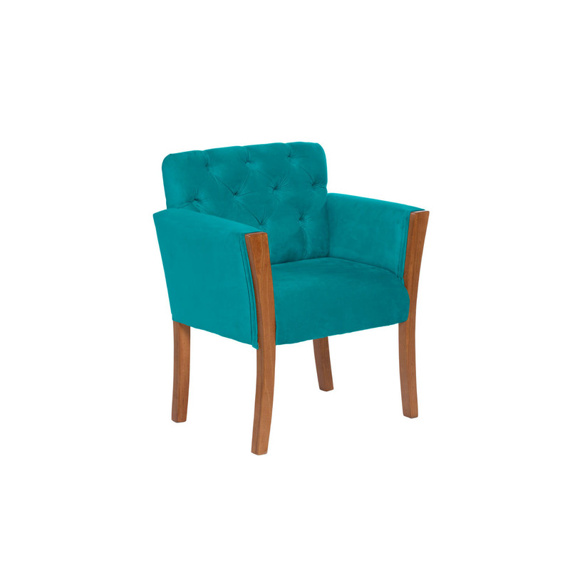 SITIAL LATAM HOME KIEL TURQUESA TELA VELVET - 3