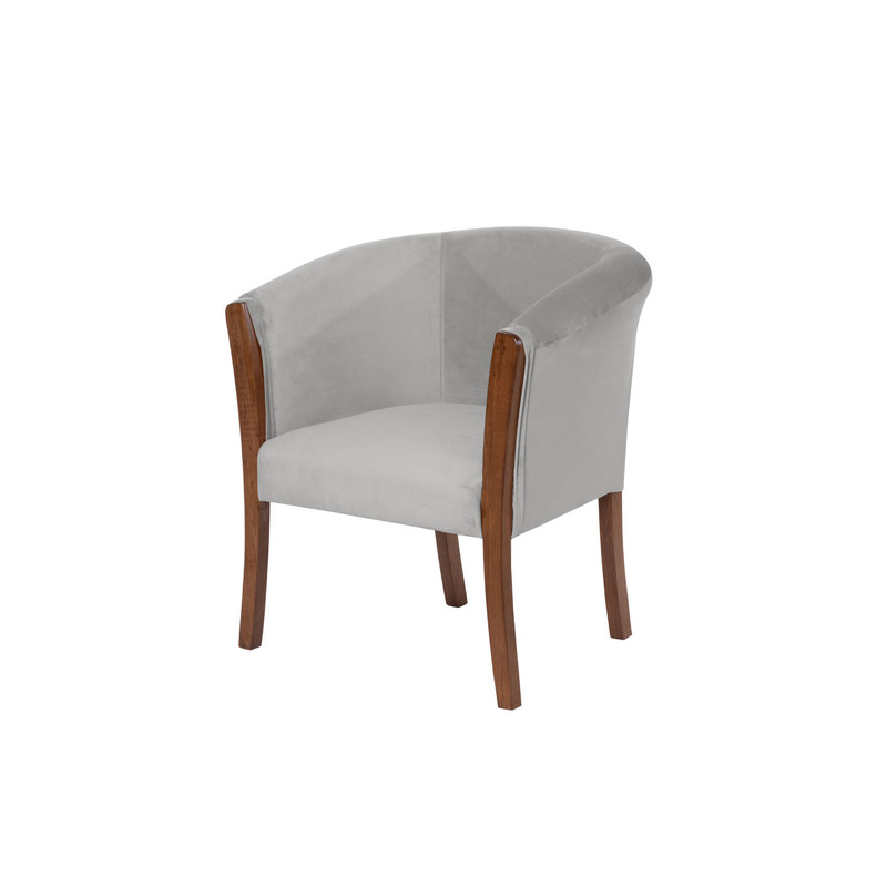 SITIAL LATAM HOME DORTMUND GRIS TELA VELVET - 1