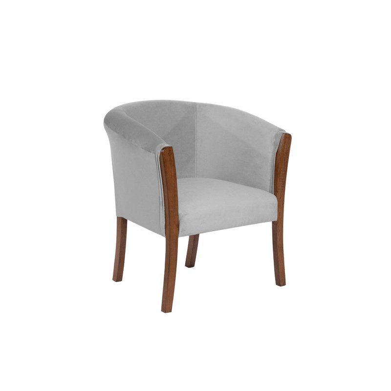 SITIAL LATAM HOME DORTMUND GRIS TELA VELVET - 3
