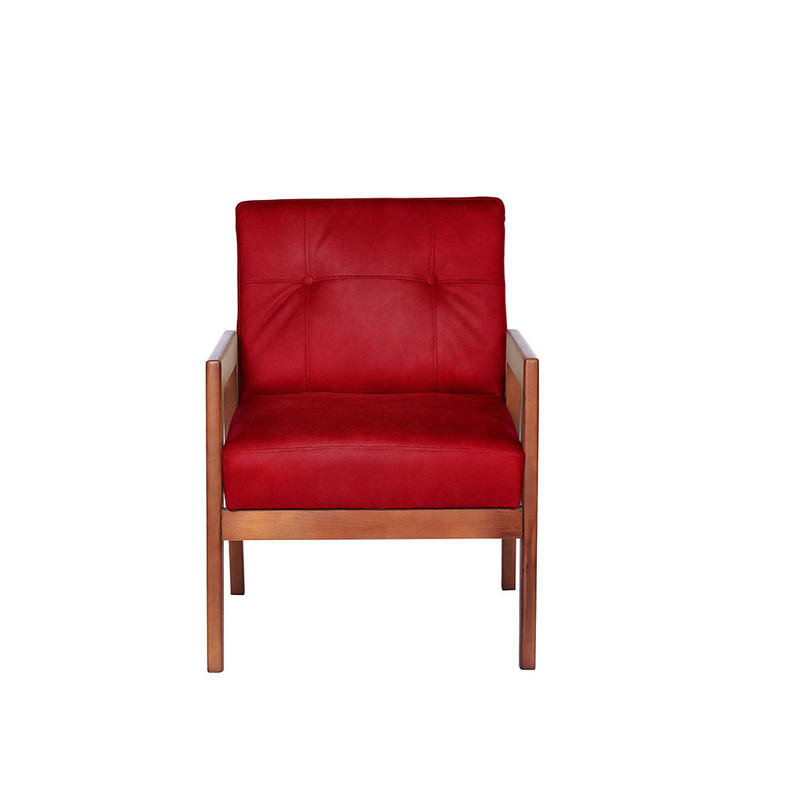 SITIAL LATAM HOME MUNICH CUERO ROJO KENTUCKY - 2