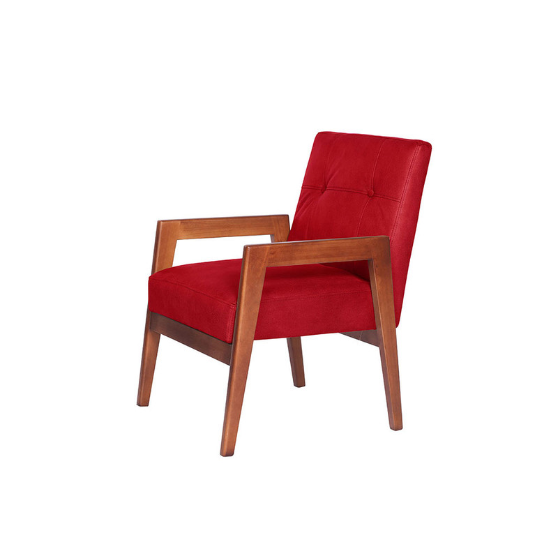 SITIAL LATAM HOME MUNICH CUERO ROJO KENTUCKY - 3