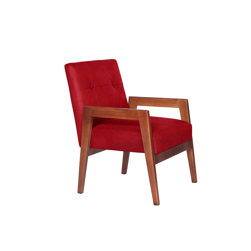 SITIAL LATAM HOME MUNICH CUERO ROJO KENTUCKY - 4