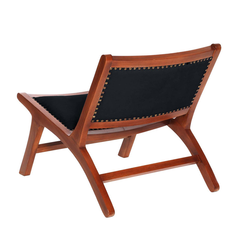 SITIAL LATAM HOME HANNOVER NEGRO TELA VELVET - 3