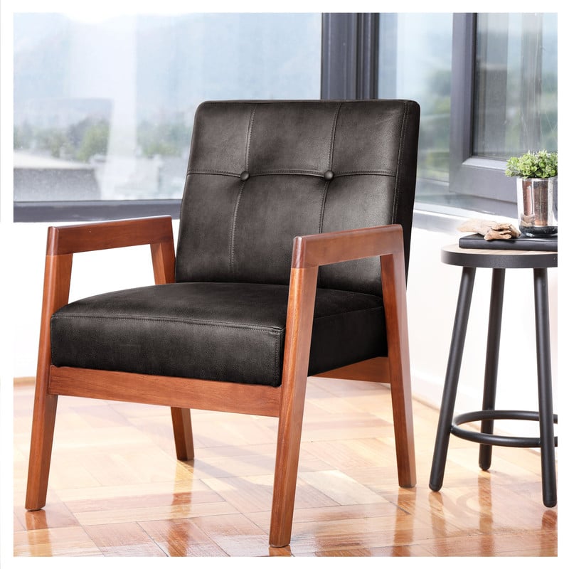 SITIAL LATAM HOME MUNICH CUERO NEGRO KENTUCKY - 1