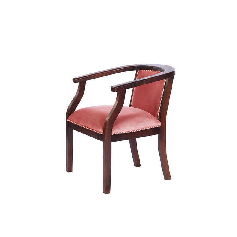 SITIAL LATAM HOME STUTTGART PALO ROSA TELA VELVET - 2