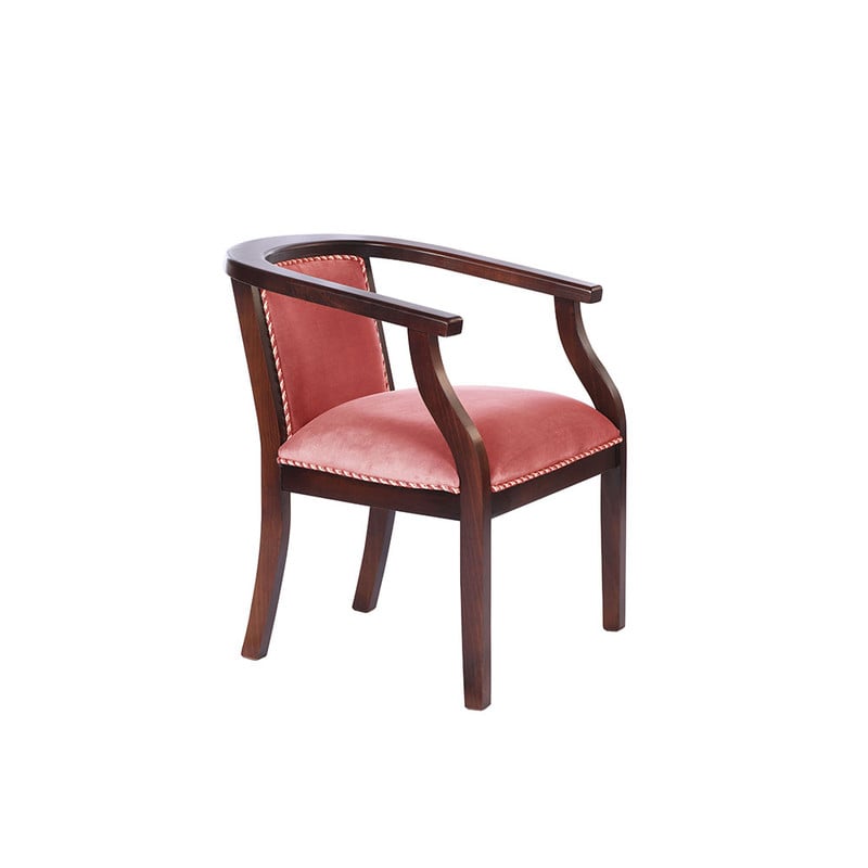SITIAL LATAM HOME STUTTGART PALO ROSA TELA VELVET - 3