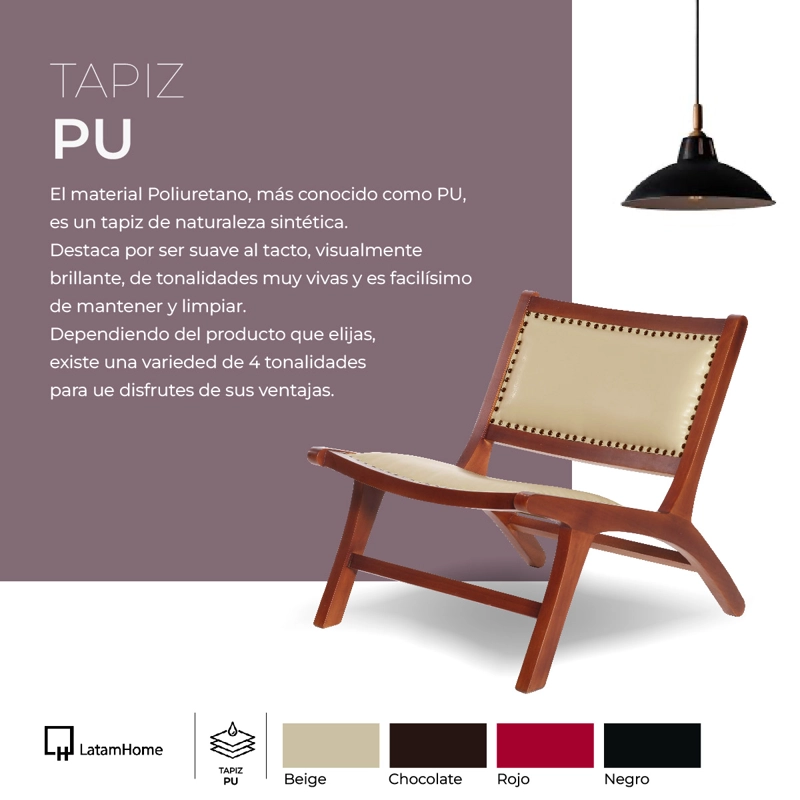 SOFÁ LATAM HOME ANCONA 3 CUERPOS NEGRO PU GRANO - 7