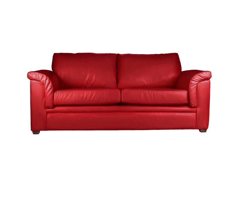 SOFÁ LATAM HOME ANCONA 3 CUERPOS ROJO PU GRANO - 3