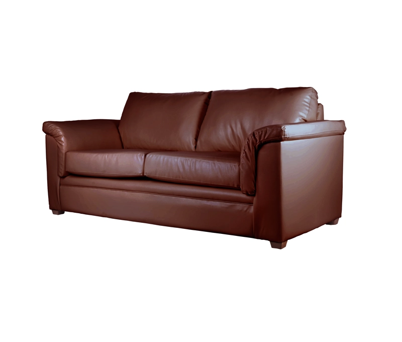 SOFÁ LATAM HOME ANCONA 3 CUERPOS CHOCOLATE PU GRANO - 2