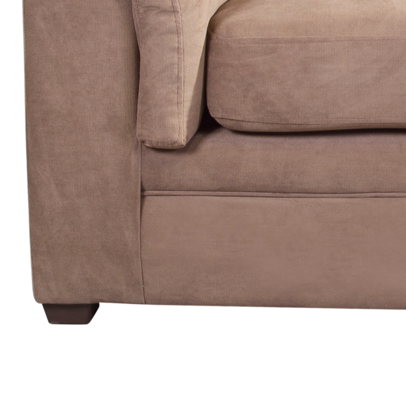 SOFÁ LATAM HOME ANCONA 3 CUERPOS BEIGE TELA VELVET - 7