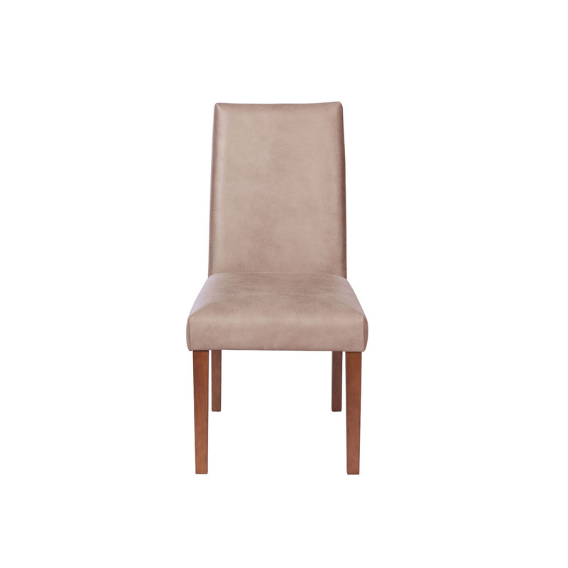 SILLA COMEDOR LATAM HOME CADIZ CUERO BEIGE KENTUCKY - 2