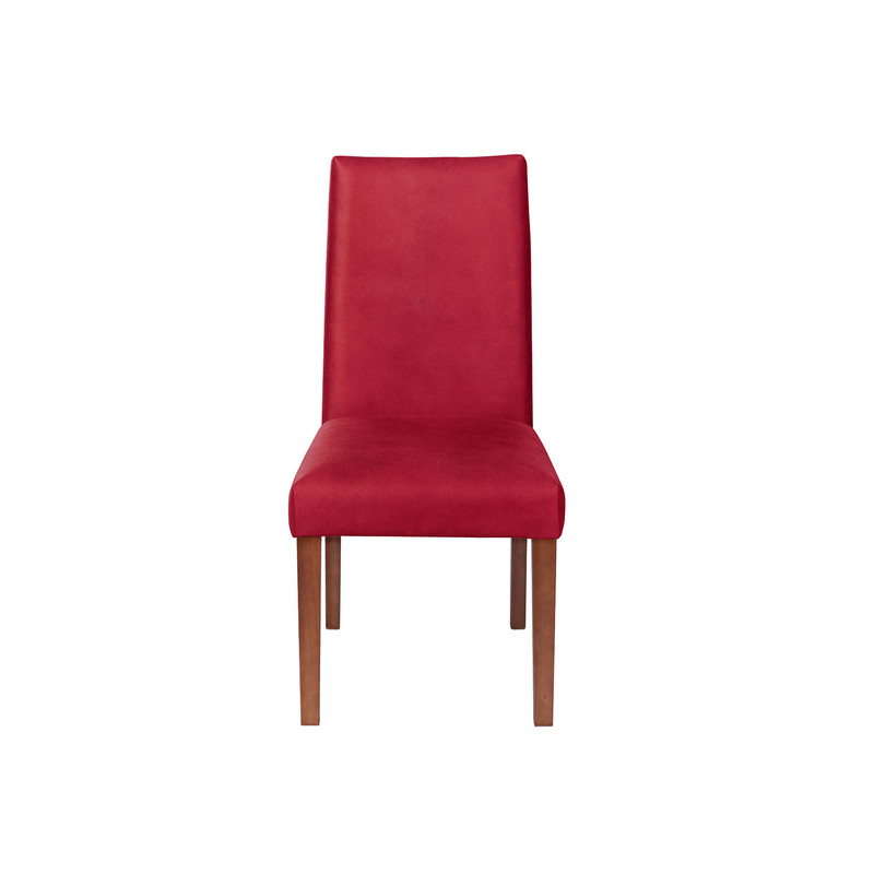 SILLA COMEDOR LATAM HOME CADIZ CUERO ROJO KENTUCKY - 2