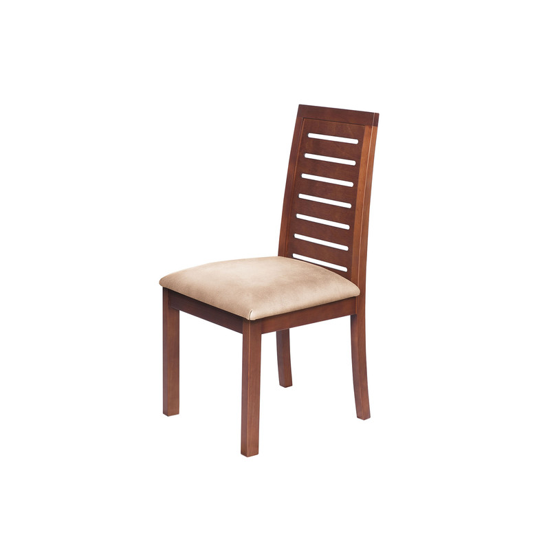 SILLA COMEDOR LATAM HOME TENERIFE CUERO BEIGE KENTUCKY - 1