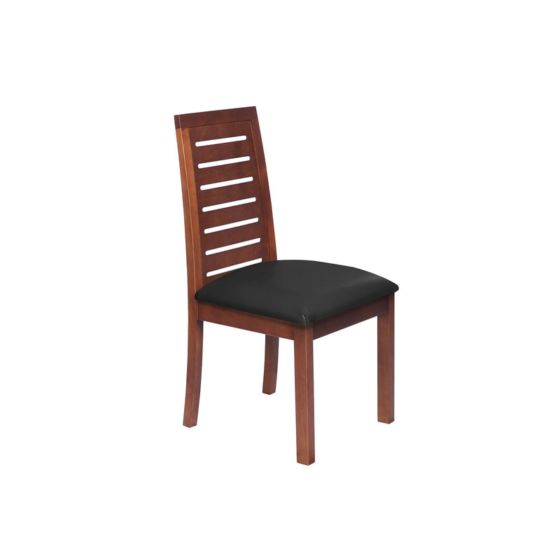 SILLA COMEDOR LATAM HOME TENERIFE NEGRO PU - 3