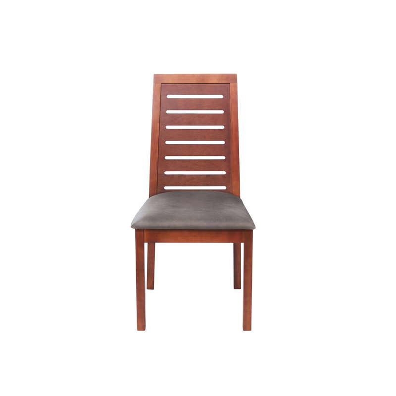 SILLA COMEDOR LATAM HOME TENERIFE CUERO GRIS KENTUCKY - 2