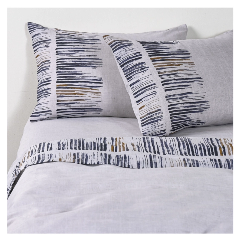 COMBO CAMA CANNON 2 PLAZAS+2 ALMOHADAS+SABANAS+RESPALDO TELA GRIS - 7