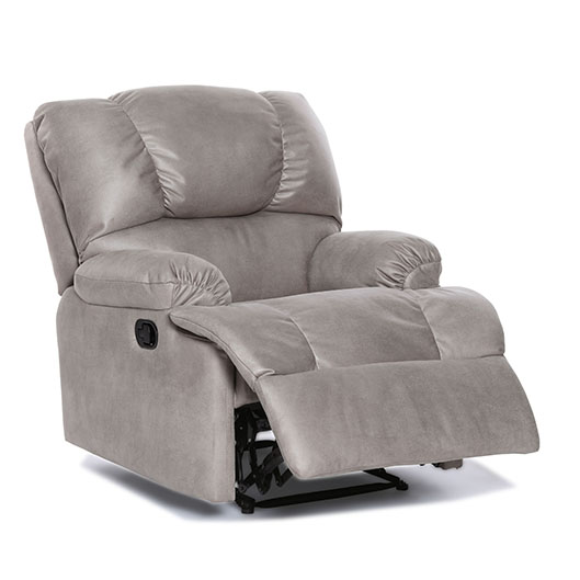 BERGERE LATAM HOME PERUGIA CUERO GRIS 1 CUERPO KENTUCKY - 1