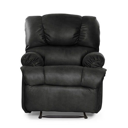 BERGERE LATAM HOME PERUGIA CUERO NEGRO 1 CUERPO KENTUCKY - 3