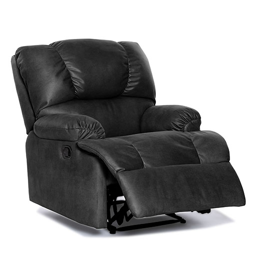 BERGERE LATAM HOME PERUGIA CUERO NEGRO 1 CUERPO KENTUCKY - 4