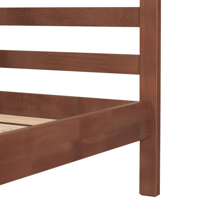 CAMAROTE TRIPLE ZEN PALO ROSA + COLCHONES ESPUMA 1 PZA DESMONTABLE MADERA - 6