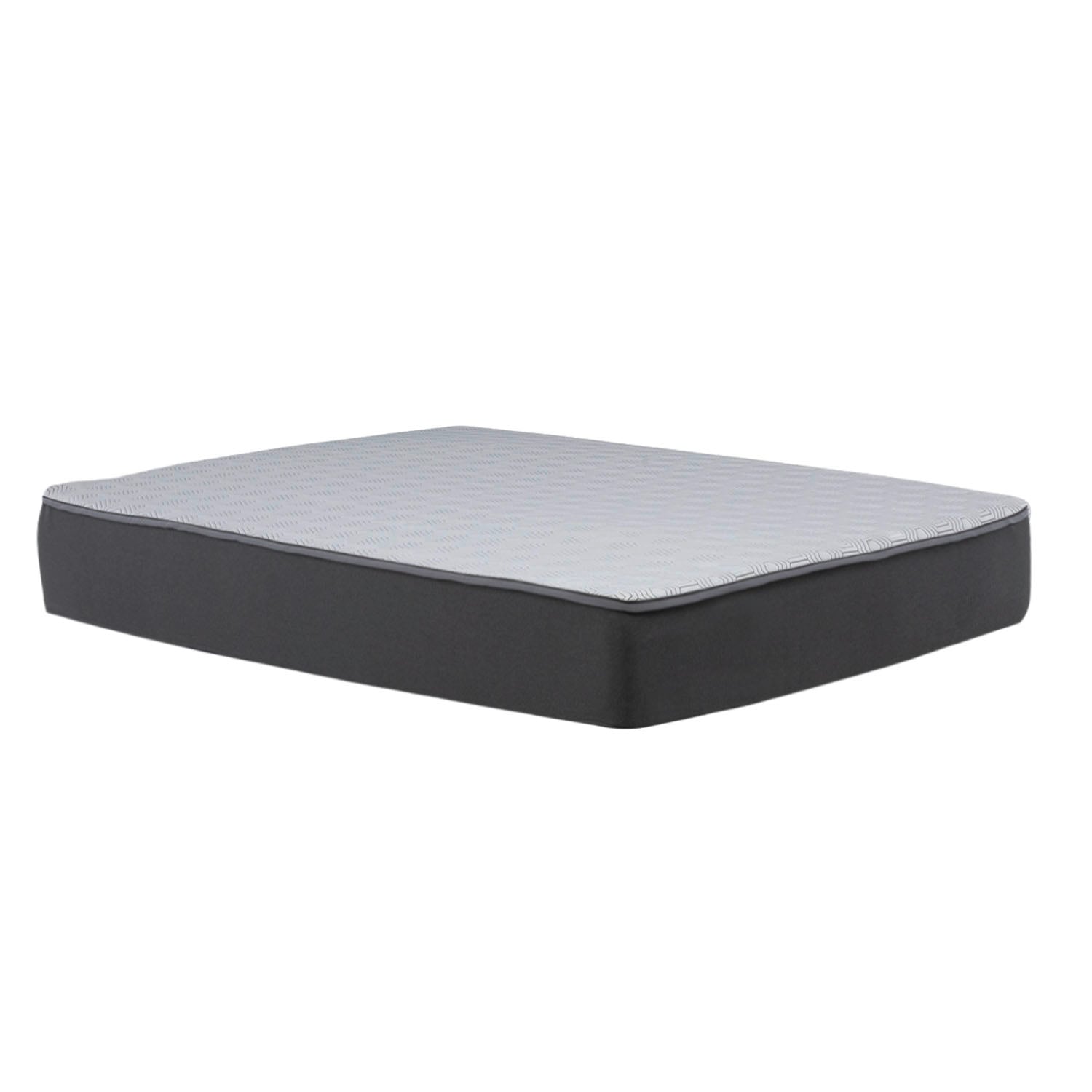 Cama Europea Zen Roller 2 Plazas Colchon Comprimido Espuma + Respaldo Tela Gris - 8