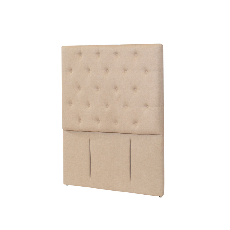 RESPALDO FLORENCIA LINO NATURAL 1.5 PLAZAS - 2