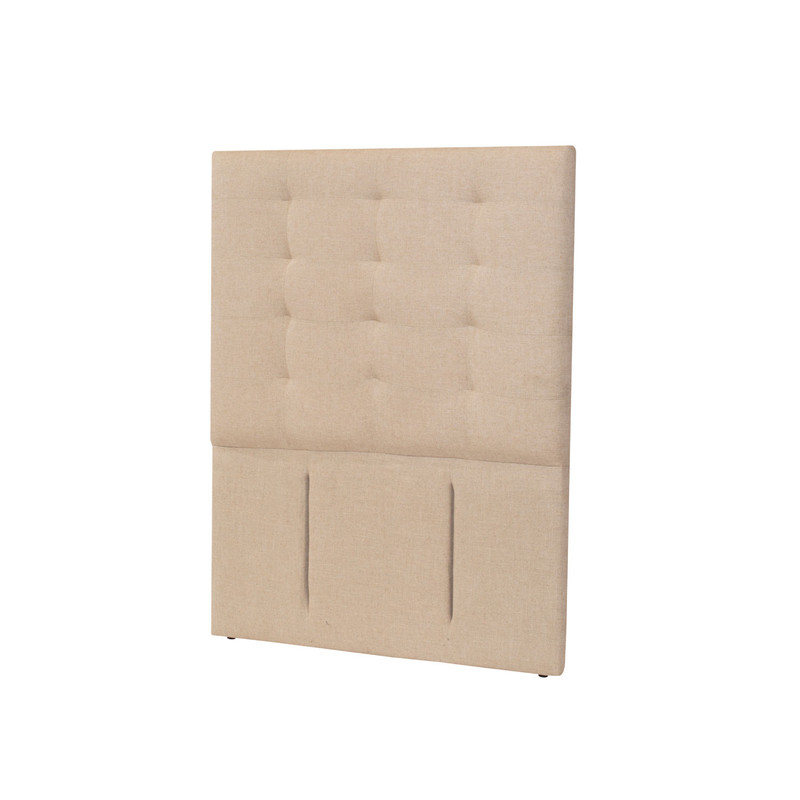 RESPALDO NAPOLES LINO NATURAL 1.5 PLAZAS - 2