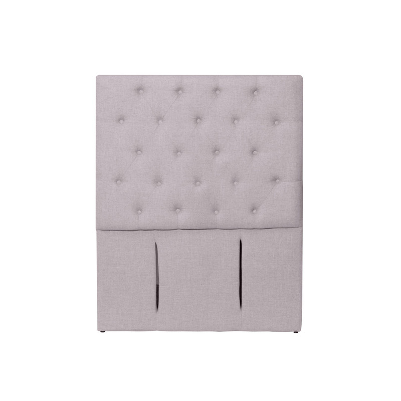 RESPALDO FLORENCIA LINO GRIS CLARO 1.5 PLAZAS - 1
