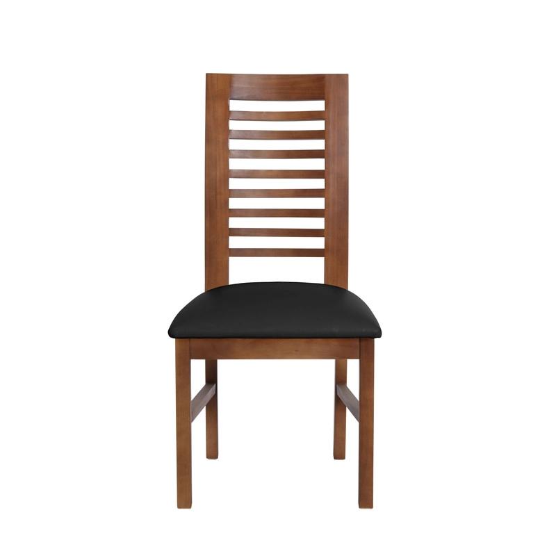 JUEGO DE COMEDOR MERIDA 6 SILLAS SALAMANCA PU NEGRO - 3