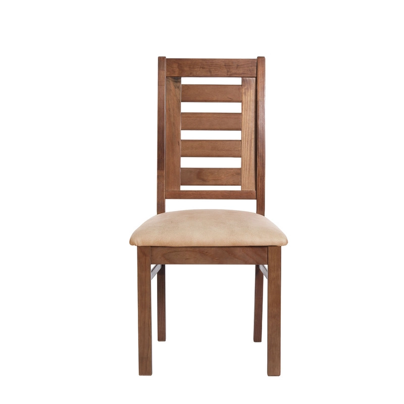 JUEGO DE COMEDOR SEVILLA 2 SILLAS MURCIA + 2 BANCAS CUERO KENTUCKY BEIGE - 3