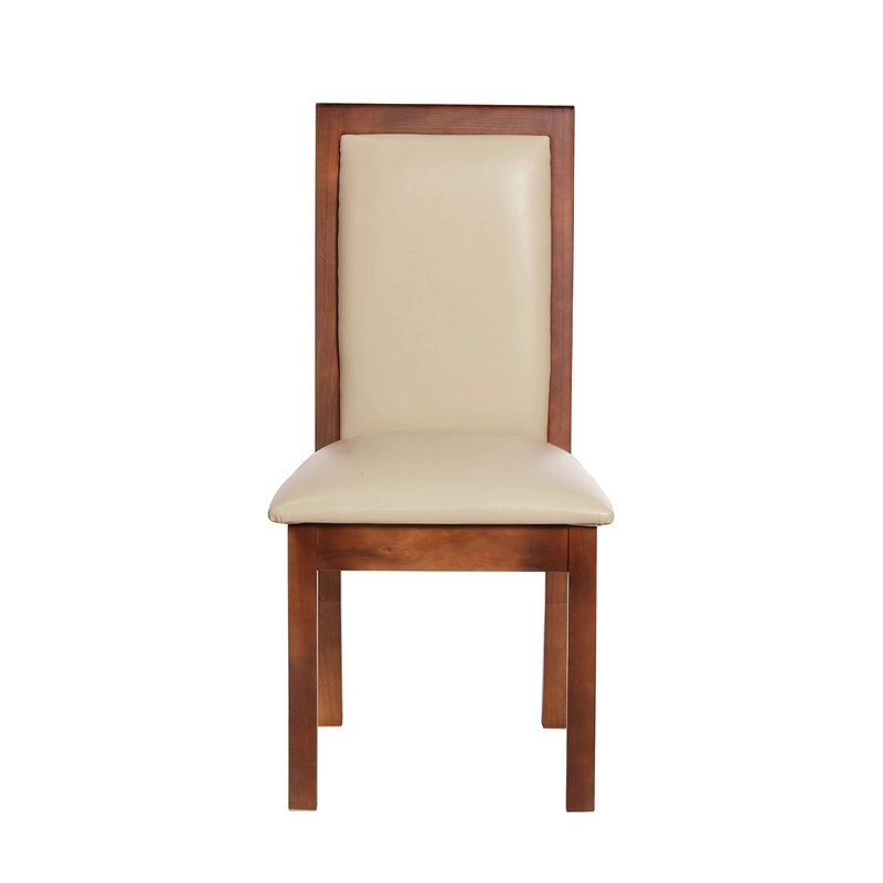 JUEGO DE COMEDOR ALICANTE 6 SILLAS GIRONA PU BEIGE - 3