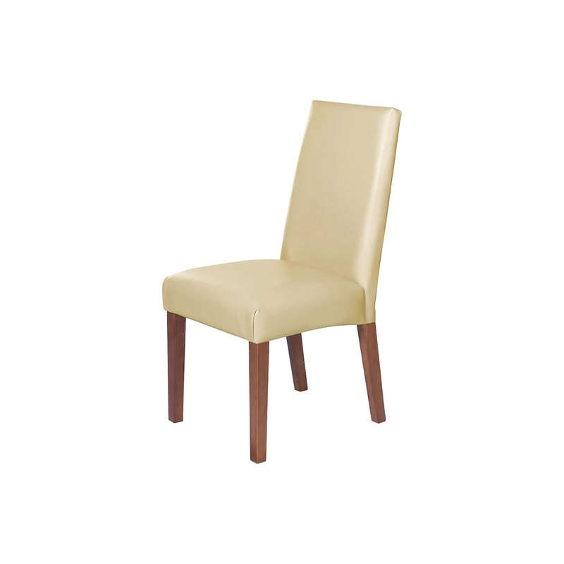 JUEGO DE COMEDOR ALICANTE 6 SILLAS CADIZ PU BEIGE - 5
