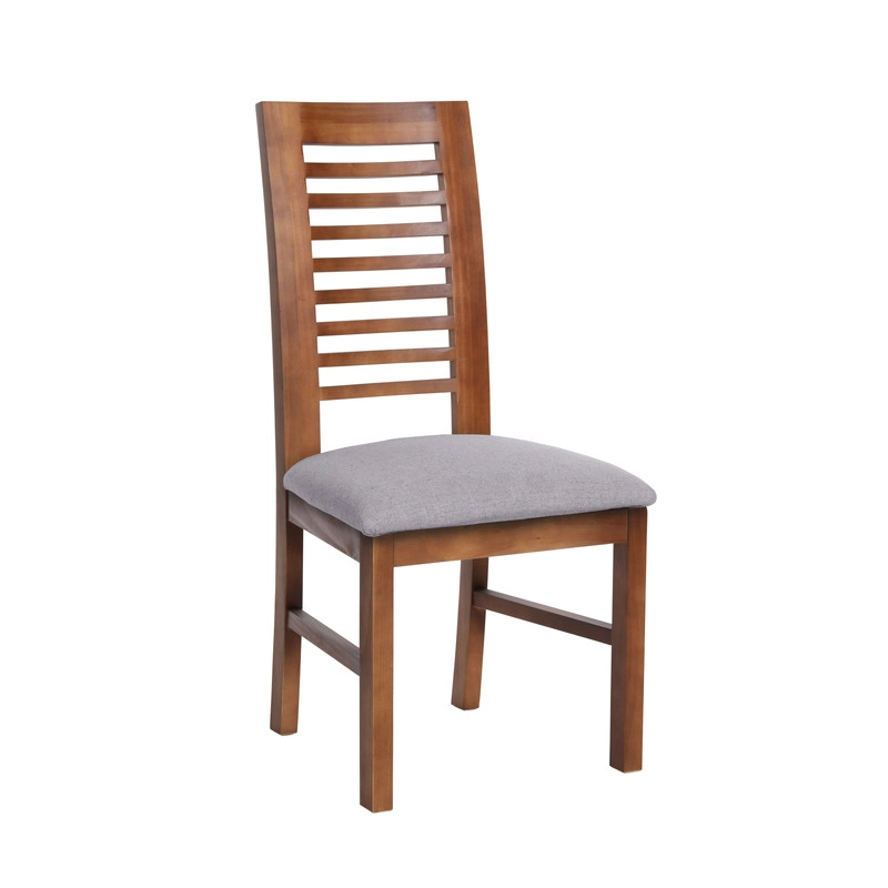 JUEGO DE COMEDOR ALICANTE 6 SILLAS SALAMANCA LINO GRIS CLARO - 5