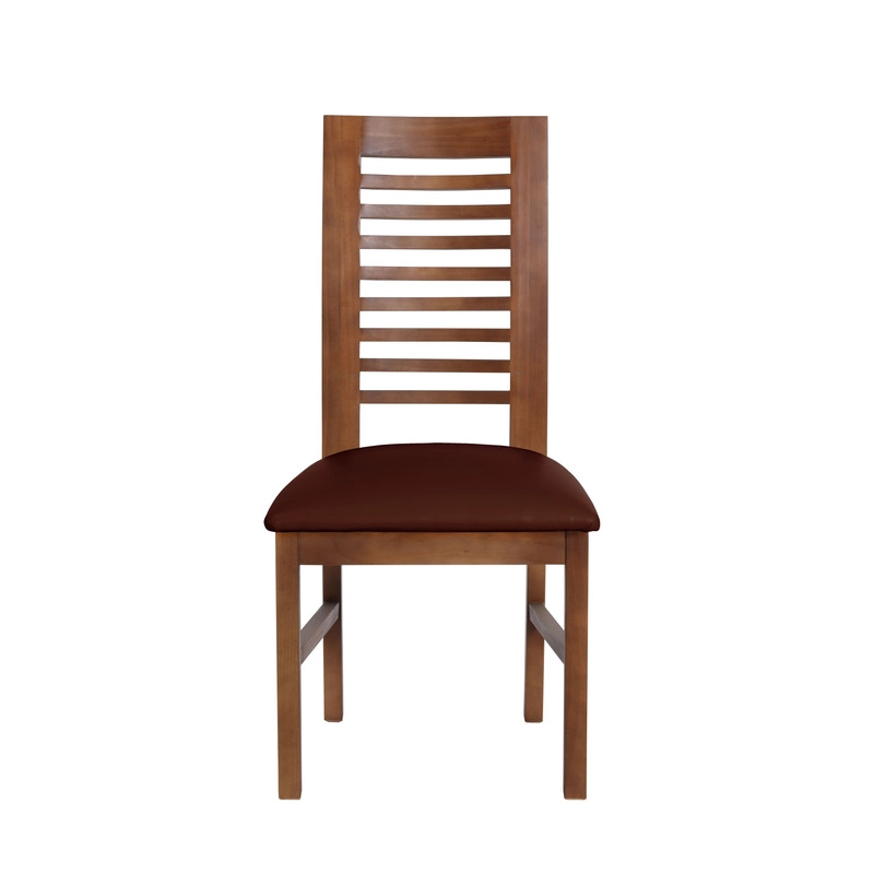 JUEGO DE COMEDOR MERIDA 6 SILLAS SALAMANCA PU CHOCOLATE - 3