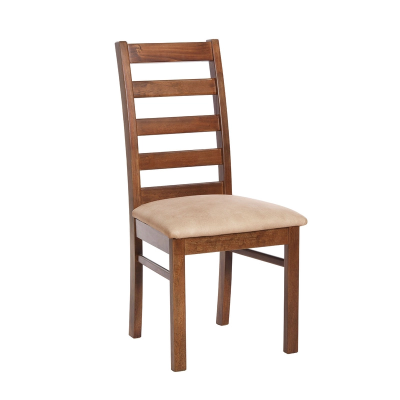 JUEGO DE COMEDOR ALICANTE 6 SILLAS BURGOS CUERO KENTUCKY  BEIGE - 5