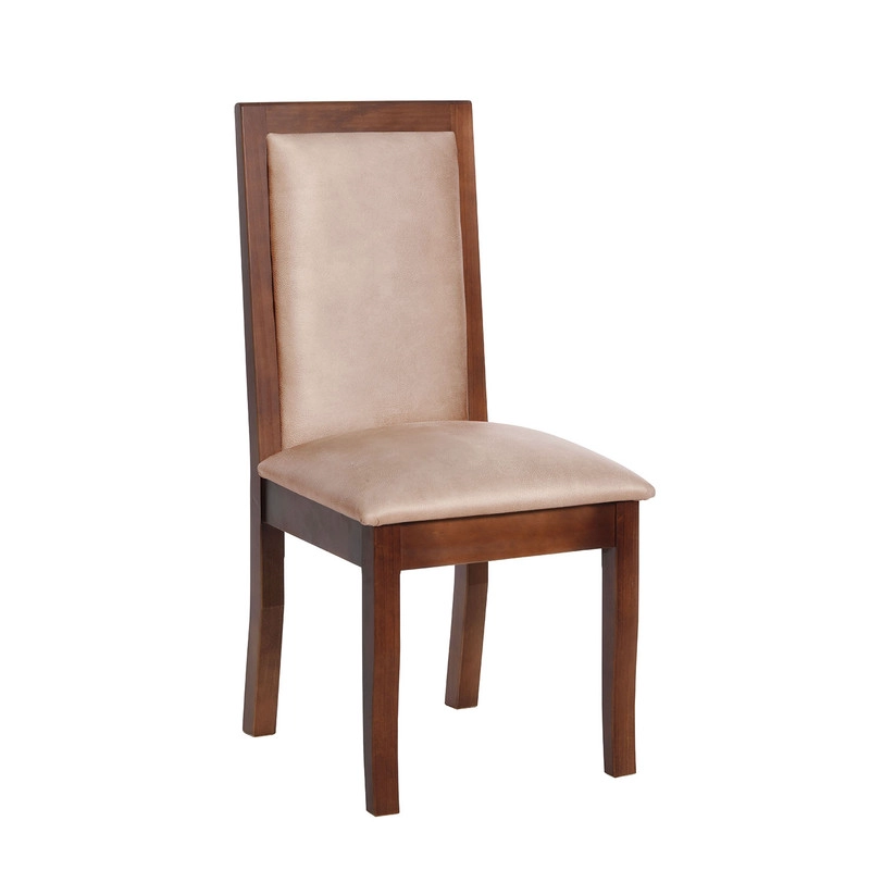 JUEGO DE COMEDOR SEVILLA 2 SILLAS GIRONA + 2 BANCAS CUERO KENTUCKY BEIGE - 5