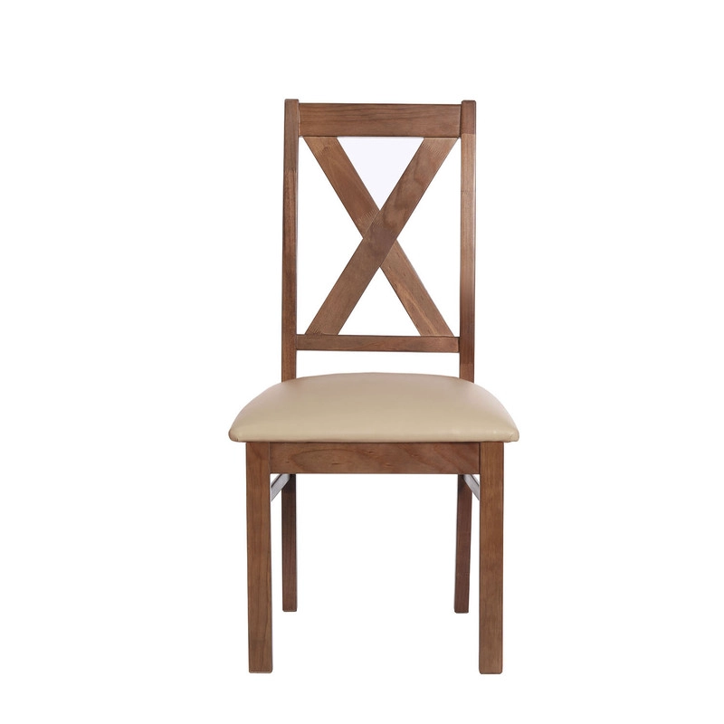 JUEGO DE COMEDOR ALICANTE 6 SILLAS SEGOVIA PU BEIGE - 3