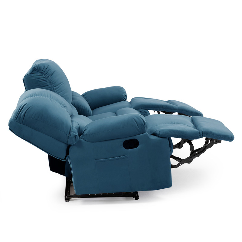 BERGERE PERUGIA RECLINABLE 3 CUERPOS TELA VELVET - 3