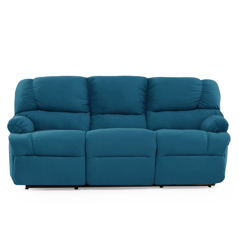 BERGERE PERUGIA RECLINABLE 3 CUERPOS TELA VELVET - 6