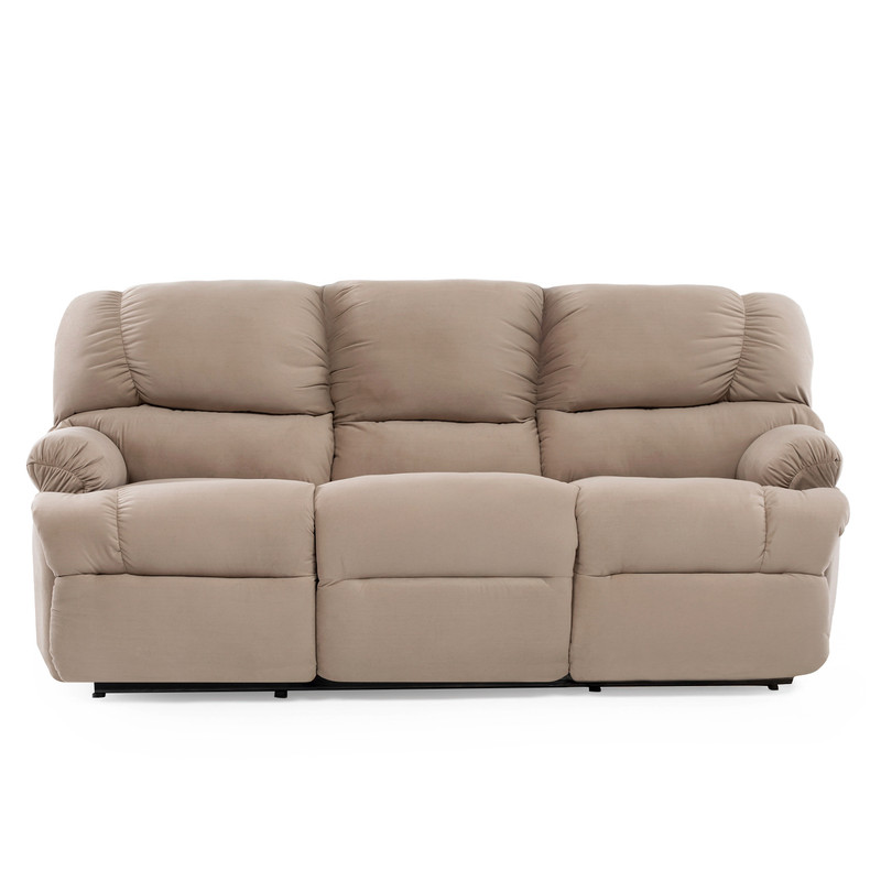 BERGERE PERUGIA RECLINABLE 3 CUERPOS TELA VELVET - 6