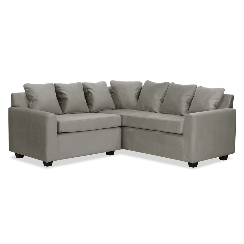 SECCIONAL LUCCA 3 CUERPOS TELA VELVET - 3