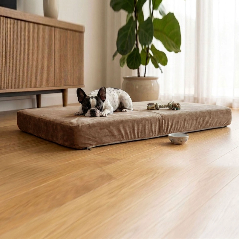 COLCHON PARA MASCOTA IMPERMEABLE VELVET 70X100 CM - 1